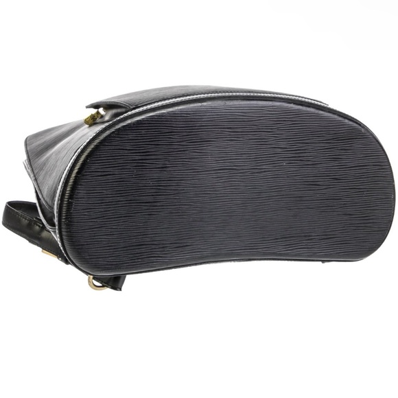 Louis Vuitton LV Black Epi Gobelins Backpack Bag Unisex Vintage Modern - Picture 15 of 15